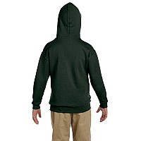 Youth 8 oz NuBlend Fleece Pullover Hooded Sweatshirt - BLAcK - S(D0102H2H7Ag)