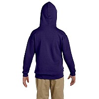 Youth 8 oz NuBlend Fleece Pullover Hooded Sweatshirt - BLAcK - S(D0102H2H7PV)