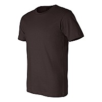 Bella + Canvas Unisex Jersey Short-Sleeve T-Shirt L Brown