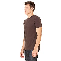 Bella + Canvas Unisex Jersey Short-Sleeve T-Shirt L Brown