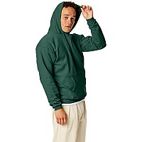 Unisex Ecosmart 5050 Pullover Hooded Sweatshirt - WHITE - S(D0102H7K3DP)