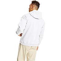 Unisex Ecosmart 5050 Pullover Hooded Sweatshirt - WHITE - S(D0102H7K3ZJ)