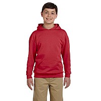 Youth 8 oz NuBlend Fleece Pullover Hooded Sweatshirt - BLAcK - S(D0102H2H72g)