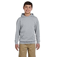 Youth 8 oz NuBlend Fleece Pullover Hooded Sweatshirt - BLAcK - S(D0102H2H7LA)