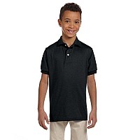 Youth SpotShieldJersey Polo - FOREST gREEN - S(D0102HI3D7A)