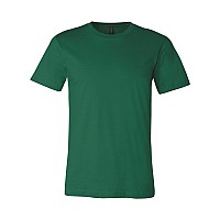 Bella + Canvas Unisex Jersey Short-Sleeve T-Shirt L Evergreen