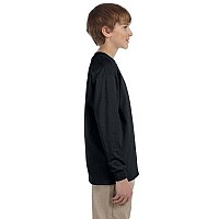 Youth DRI-POWER AcTIVE Long-Sleeve T-Shirt - FOREST gREEN - S(D0102HI3DXg)