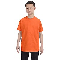 Youth DRI-POWER AcTIVE T-Shirt - IRISH gREEN HTHR - M(D0102HI3TT7)