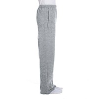 Adult NuBlend Open-Bottom Fleece Sweatpants - BLAcK - S(D0102H2HRXY)