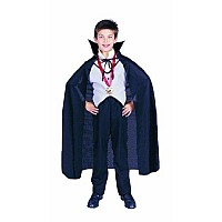 36Inch Cape Taffeta Black Child Accessory By Rg Costumes