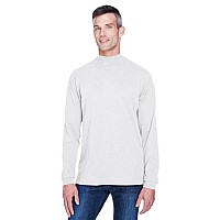 Adult Sueded cotton Jersey Mock Turtleneck - WHITE - XS(D0102H764EX)