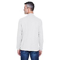 Adult Sueded cotton Jersey Mock Turtleneck - WHITE - XS(D0102H764EX)