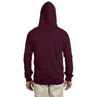 Adult 8 oz NuBlend Fleece Full-Zip Hooded Sweatshirt - ASH - 3XL(D0102HI3D67)