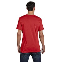 Bella + Canvas Unisex Jersey Short-Sleeve T-Shirt Xl Canvas Red