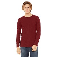 Unisex Jersey Long-Sleeve T-Shirt - RED - S(D0102H78NMJ)