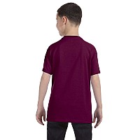 Gildan Youth Dryblend 50 Cotton/50 Poly T-Shirt 20F Maroon Large