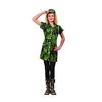 Camouflage Soldier Preteen Costume