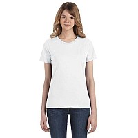 Ladies Lightweight T-Shirt - WHITE - 3XL(D0102H7KJc6)