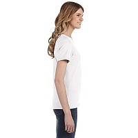 Ladies Lightweight T-Shirt - WHITE - 3XL(D0102H7KJc6)