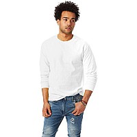 Unisex 61 oz Tagless Long-Sleeve T-Shirt - ASH - S(D0102H7K3UT)