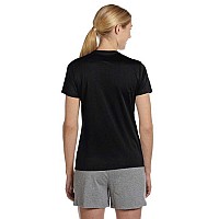 Ladies cool DRI with FreshIQ Performance T-Shirt - BLAcK - S(D0102HI338Y)