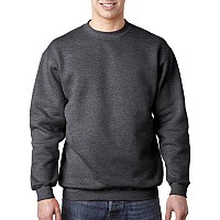 Adult 95 oz 8020 Heavyweight crewneck Sweatshirt - BLAcK - S(D0102H7DF7X)