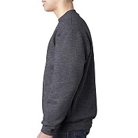 Adult 95 oz 8020 Heavyweight crewneck Sweatshirt - BLAcK - S(D0102H7DF7X)