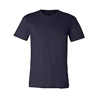 Bella + Canvas Unisex Jersey Short-Sleeve T-Shirt 2Xl Navy