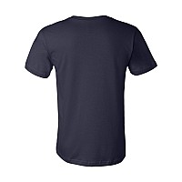 Bella + Canvas Unisex Jersey Short-Sleeve T-Shirt 2Xl Navy