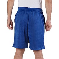 Adult Mesh Short with Pockets - ATHLETIc gREY - S(D0102HI314Y)