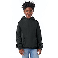 Youth Powerblend Pullover Hooded Sweatshirt - BLAcK - S(D0102HI3FA7)