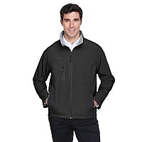 Mens Soft Shell Jacket - cHARcOAL - S(D0102H76MV2)