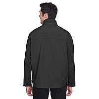 Mens Soft Shell Jacket - cHARcOAL - S(D0102H76MV2)