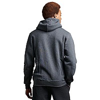 Unisex Dri-Power Hooded Sweatshirt - WHITE - S(D0102HI34BV)