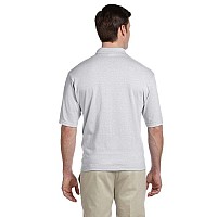 Adult SpotShieldPocket Jersey Polo - WHITE - L(D0102H2H767)