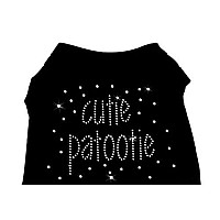 Rhinestone Cutie Patootie Dress Black with Red XS