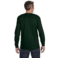 Adult DRI-POWER AcTIVE Long-Sleeve T-Shirt - BLAcK - S(D0102H2H5VW)