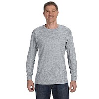 Adult DRI-POWER AcTIVE Long-Sleeve T-Shirt - BLAcK - S(D0102H2H5Ug)