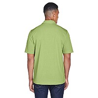 Mens Recycled Polyester Performance Piqu Polo - cAcTUS gREEN - L(D0102H7KTD6)