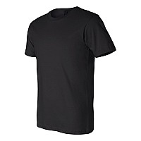 Bella + Canvas Unisex Jersey Short-Sleeve T-Shirt 3Xl Black