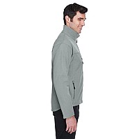 Mens Soft Shell Jacket - cHARcOAL - S(D0102H76MVT)