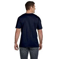 Mens Fine Jersey T-Shirt - VINTAgE INDIgO - L(D0102H7D6ZP)