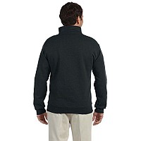 Adult Super Sweats NuBlend Fleece Quarter-Zip Pullover - BLAcK HEATHER - 2XL(D0102HI3M9A)