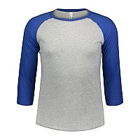 Mens Baseball T-Shirt - NAT HTH gRAN HT - M(D0102H7D862)