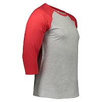 Mens Baseball T-Shirt - NAT HTH gRAN HT - M(D0102H7D8YJ)