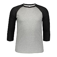 Mens Baseball T-Shirt - NAT HTH gRAN HT - M(D0102H7D8BX)