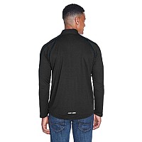 Mens Radar Quarter-Zip Performance Long-Sleeve Top - BLK TRU ROYAL - L(D0102H7K8R6)