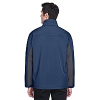 Mens Soft Shell colorblock Jacket - cHARcL DK cHRcL - S(D0102H7YR9P)