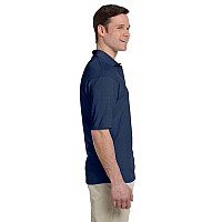 Adult SpotShieldPocket Jersey Polo - WHITE - L(D0102H2H7WY)