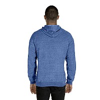 Adult Snow Heather Raglan Hooded Sweatshirt - FRST gRN SNW HTH - S(D0102H7M13T)